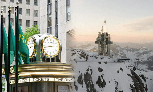 Rolex Unveils the World's Highest Boutique and a Clock in Midtown