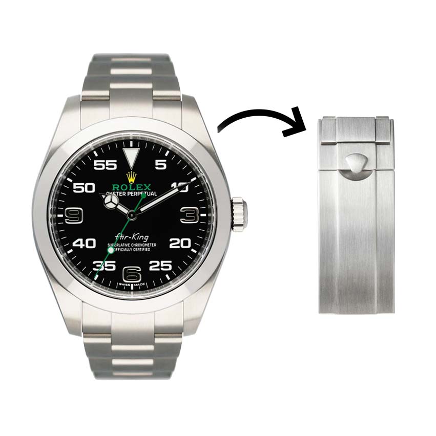 Everest Deployant Buckle for Rolex Oyster Bracelet – Air-King 116900