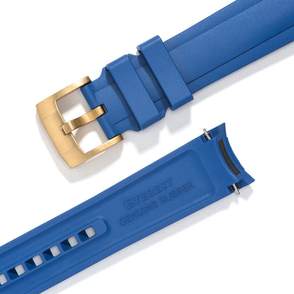 Curved End Rubber Strap for Rolex Submariner No-Date with Tang Buckle