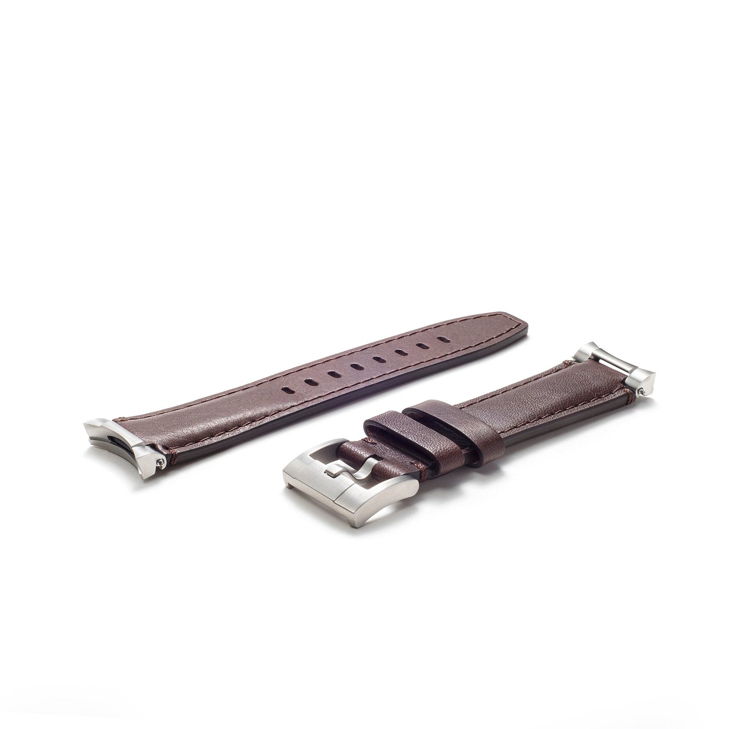 Steel End Link Leather Strap System for the Rolex Sub Ceramic No-Date