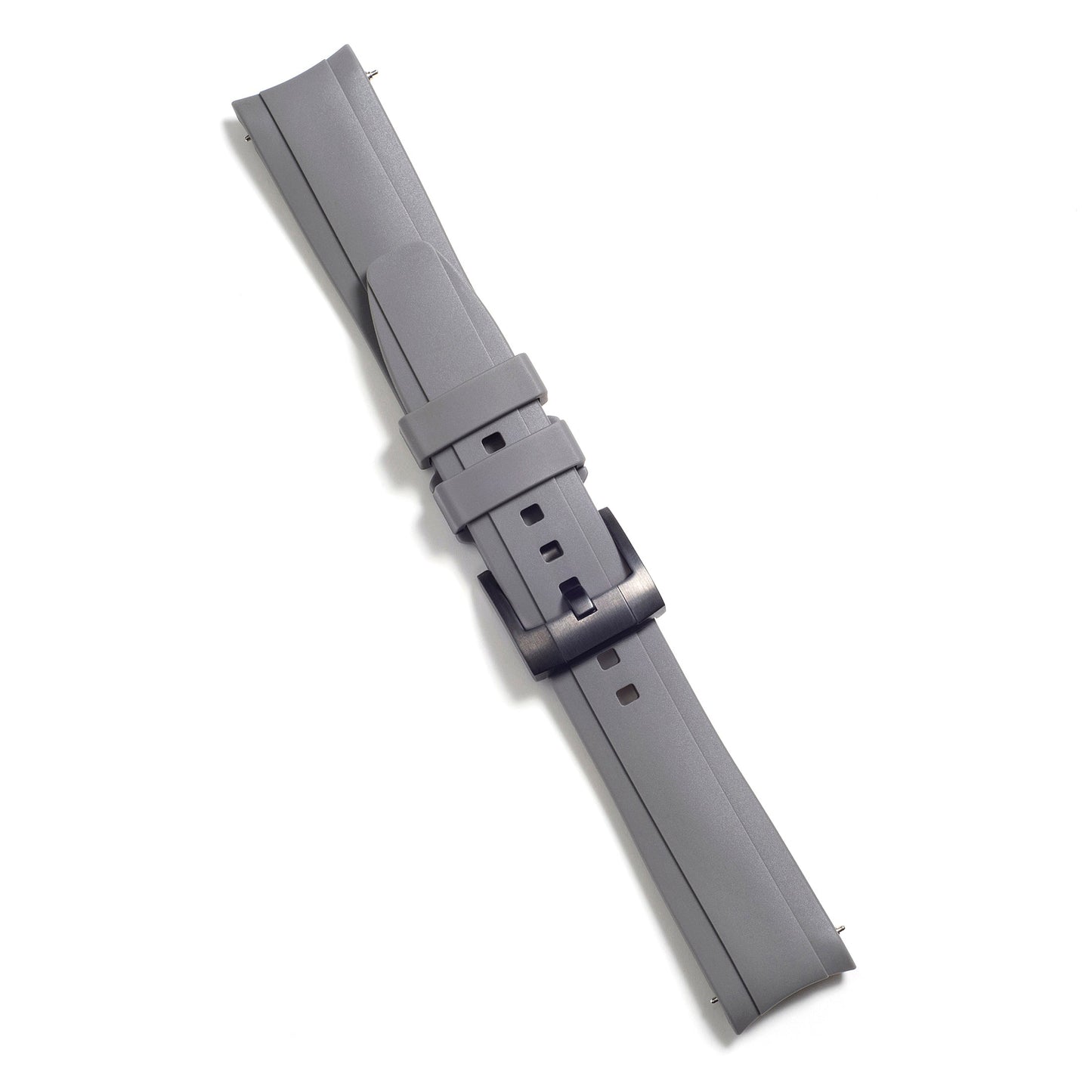 Curved End Rubber Strap for Rolex Submariner No-Date with Tang Buckle
