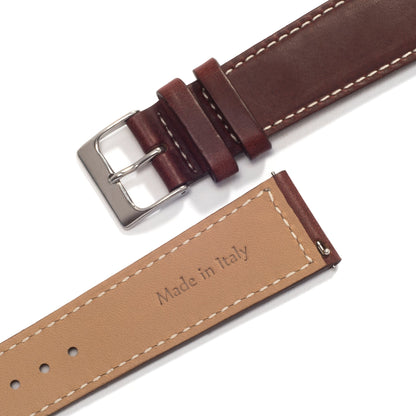 Universal Leather Watch Strap — Cherry