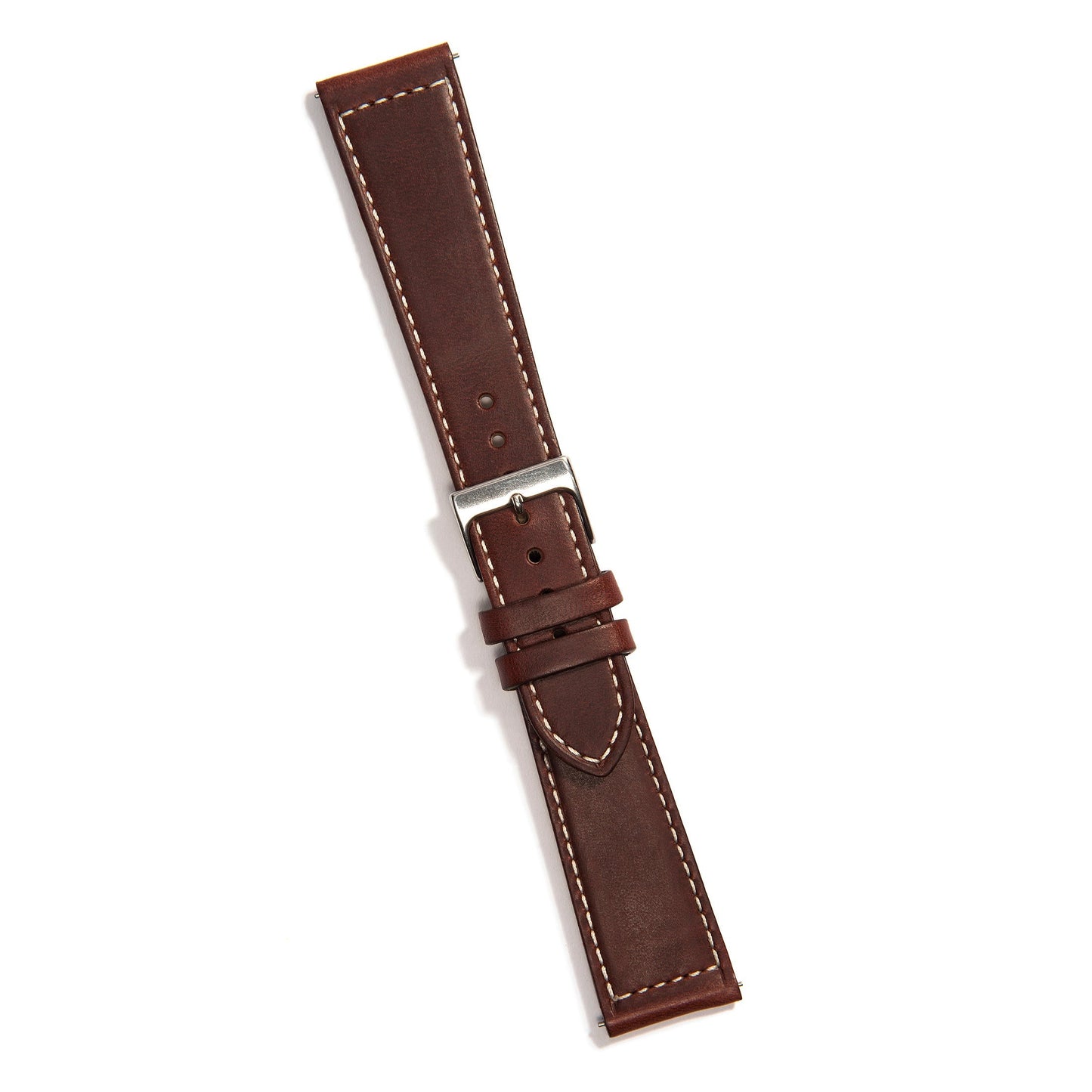 Universal Leather Watch Strap — Cherry