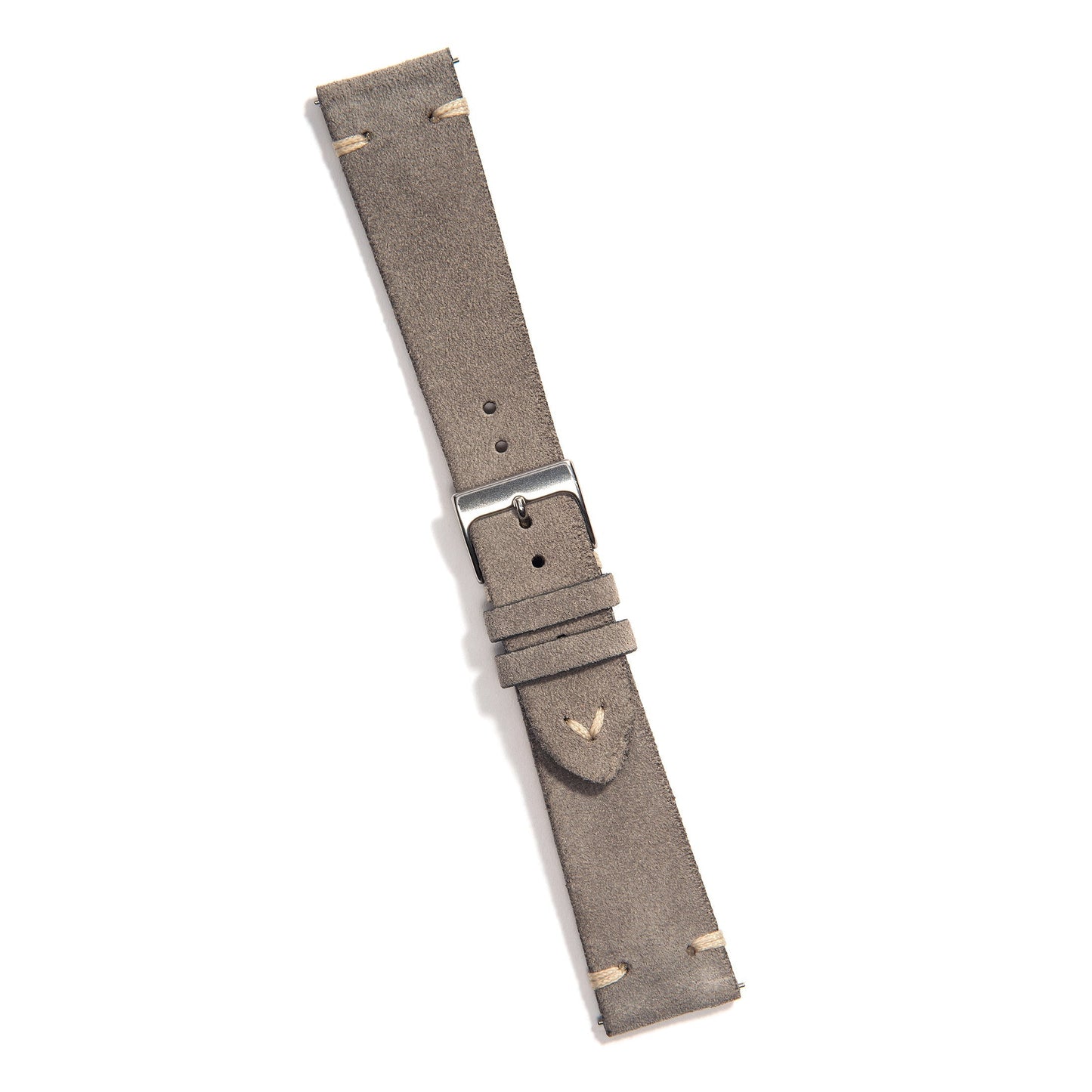 Universal Leather Watch Strap — Gray Vintage
