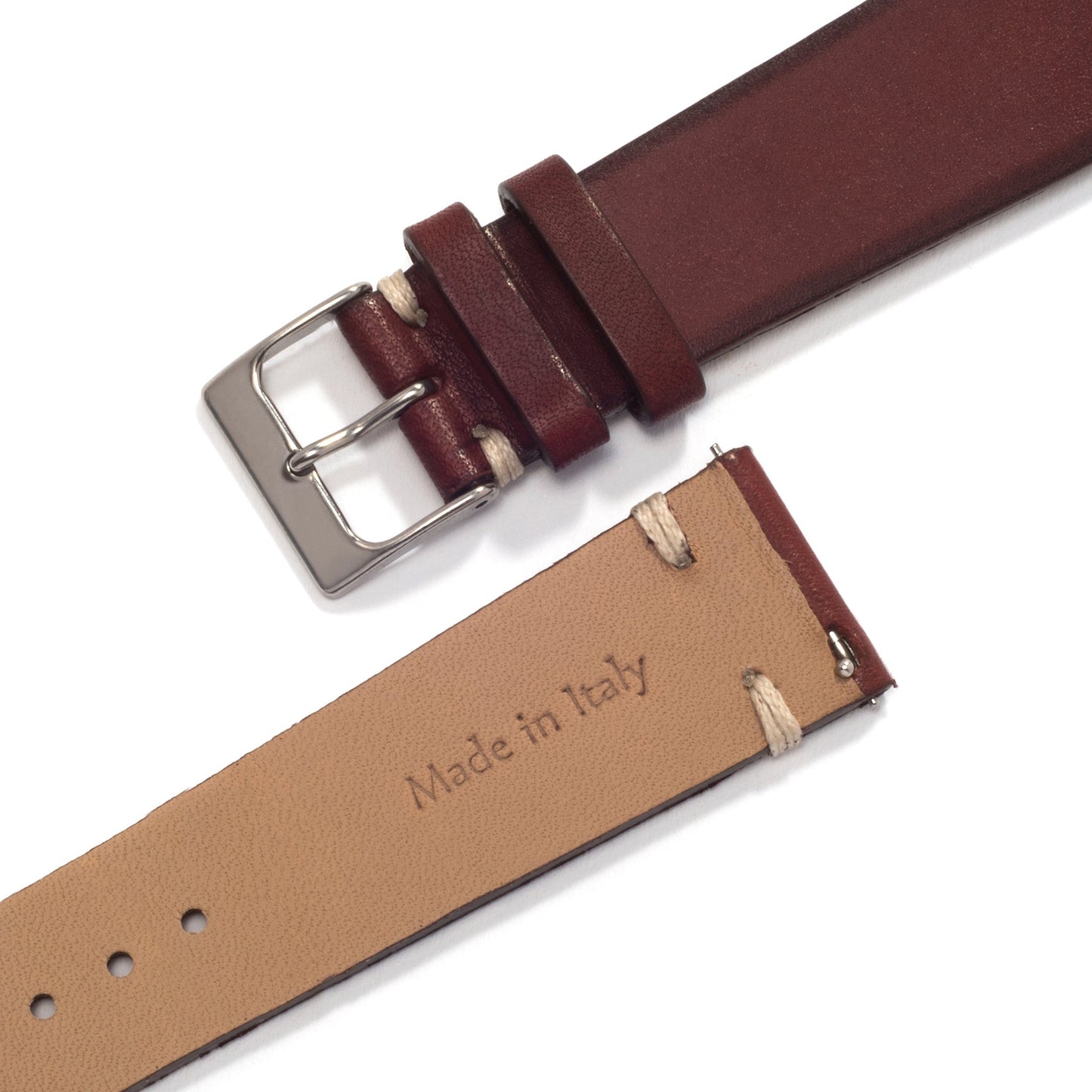 Universal Leather Watch Strap — Cherry Vintage