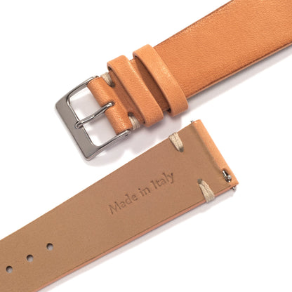 Universal Leather Watch Strap — Tan Vintage