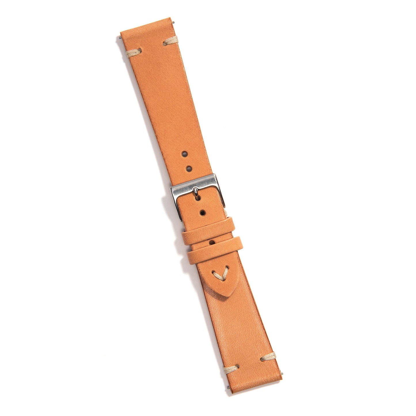 Universal Leather Watch Strap — Tan Vintage