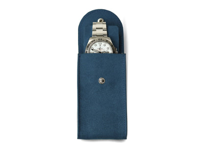Microfiber Watch Storage & Travel Pouch for Metal Bracelet Watches